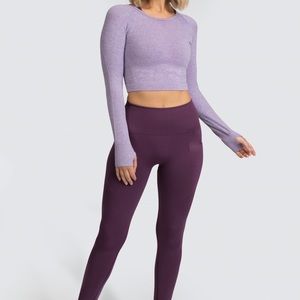 Long Sleeve Crop Top